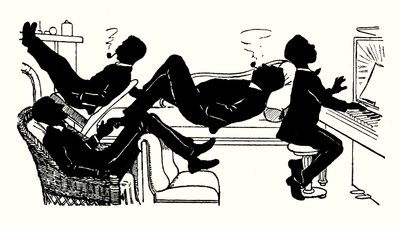 Illustration für We Three and Troddles von Alexander Carruthers Gould