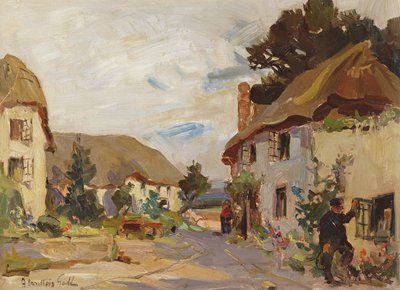 Das Gespräch der Dorfbewohner von Alexander Carruthers Gould