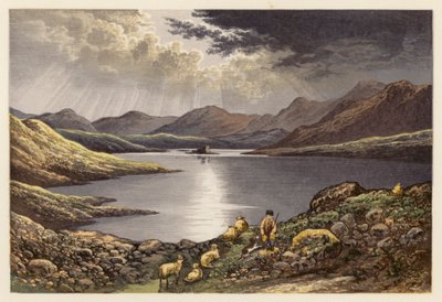 Schottische Loch-Landschaft: Loch Doon von Alexander Francis (after) Lydon