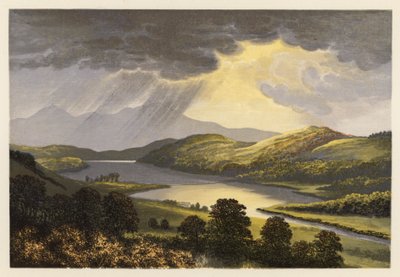 Schottische Loch-Landschaft: Loch Fad von Alexander Francis (after) Lydon