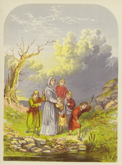 Christiana und ihre Kinder erreichen den Sumpf der Verzweiflung von Alexander Francis Lydon