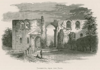 Furness Abbey, Querschiffe, vom Kirchenschiff aus von Alexander Francis Lydon