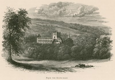 Jedburgh Abbey, von Südosten von Alexander Francis Lydon