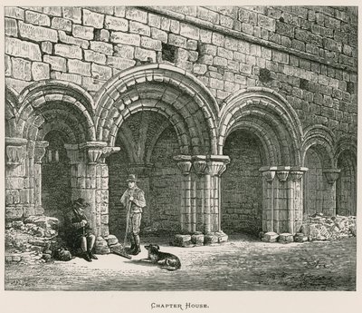 Kirkstall Abbey, Kapitelhaus von Alexander Francis Lydon
