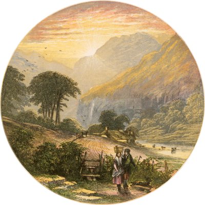 Szene im Lake District von Alexander Francis Lydon