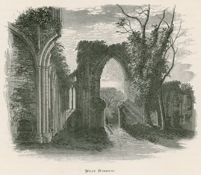 Netley Abbey, Westfenster von Alexander Francis Lydon