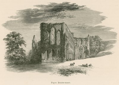 Rievaulx Abbey, von Südosten von Alexander Francis Lydon