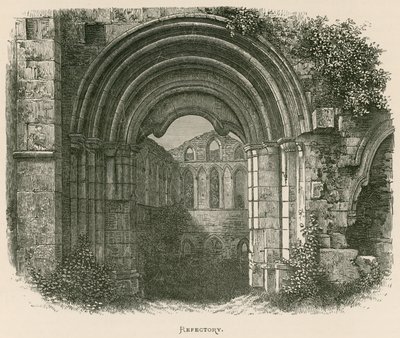 Rievaulx Abbey, Refektorium von Alexander Francis Lydon