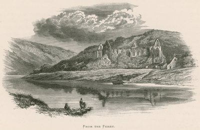 Tintern Abbey, von der Fähre aus von Alexander Francis Lydon