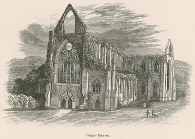 Tintern Abbey, Westfront von Alexander Francis Lydon
