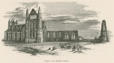 Whitby Abbey, von Nordwesten von Alexander Francis Lydon