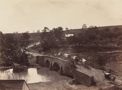Antietam-Brücke, auf der Sharpsburgh und Boonsboro Turnpike von Alexander Gardner