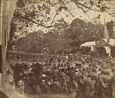 Große Armeebesichtigung, Washington, D.C. von Alexander Gardner