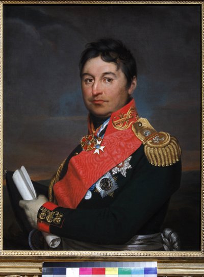 Porträt von General Alexander Dmitrijewitsch Balaschow von Alexander Grigoryevich Vanek