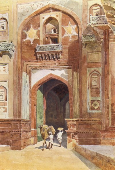 Agra Fort, innerhalb des Delhi Tors von Alexander Henry Hallam Murray