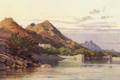Der Ana Sagar, Ajmere (Farblithografie) von Alexander Henry Hallam Murray