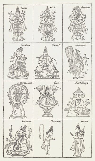 Das Hindu-Pantheon von Alexander Henry Hallam Murray