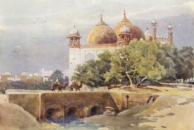 Die Jumma Musjid, Agra von Alexander Henry Hallam Murray