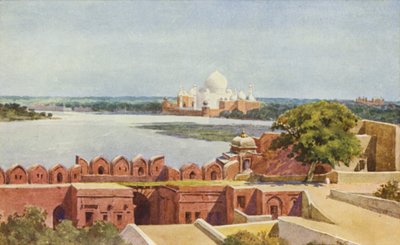 Der Taj vom Fort, Agra von Alexander Henry Hallam Murray
