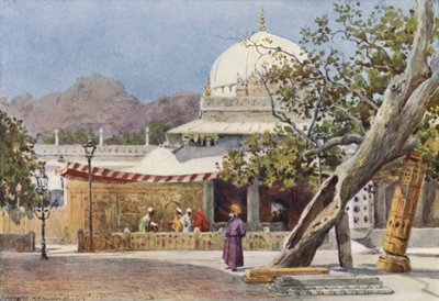 Das Grab von Khwajah Muin-ud-Din Chisti, in der Dargah, Ajmere von Alexander Henry Hallam Murray