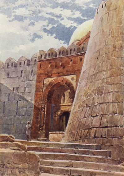 Das Grab von Tughlak Shah von Alexander Henry Hallam Murray
