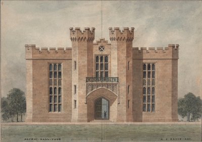 Yale Alumni House von Alexander Jackson Davis