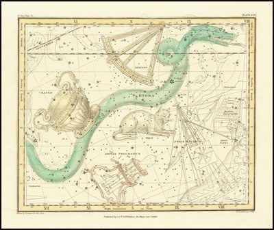 1822 - Alexander Jamieson - Wasserschlange Sextans Felis und Becher von Alexander Jamieson