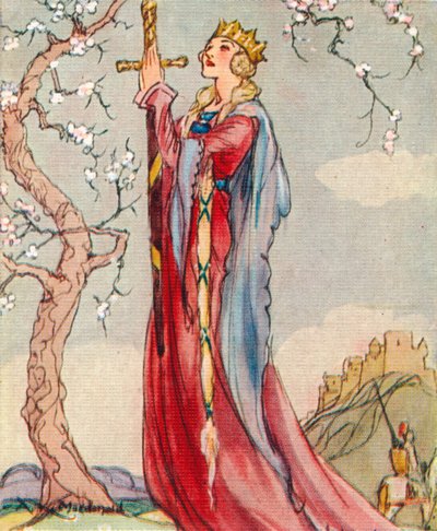 Königin Guinevere, Gemahlin von König Artus von Alexander K. MacDonald