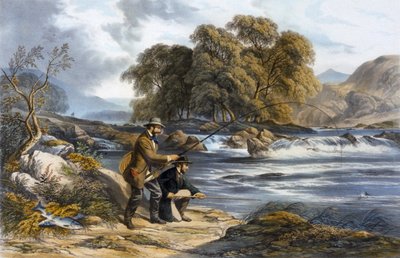 Lachsangeln von Alexander Rolfe