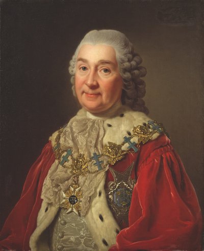 Carl Fredrik Scheffer (1715-1786), Graf und Staatsrat, 1775 von Alexander Roslin