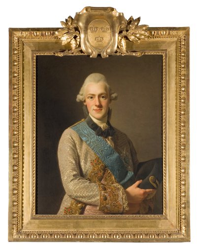 Herzog Fredrik Adolf (1750-1803), Bruder Gustavs III., Prinz von Schweden von Alexander Roslin