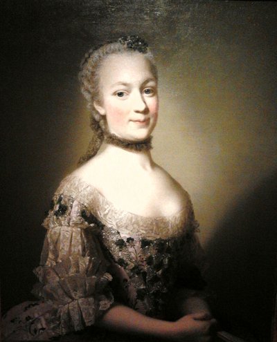 Porträt von Katarzyna Mniszech, geborene Zamoyska von Alexander Roslin