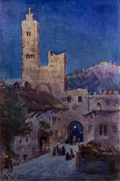 Eine Stadt in La Mancha von Alexander Wallace Rimington