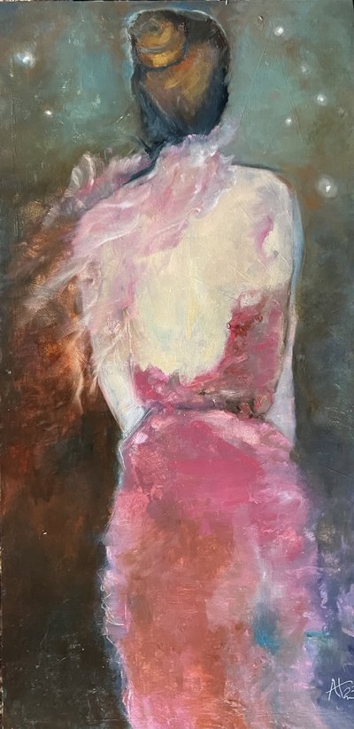 Träumende rosa Nacht von Alexandra Higgins