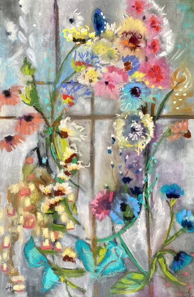 Lebendige Fensterblüten von Alexandra Higgins