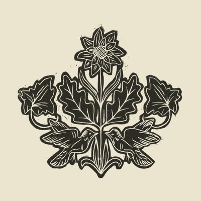 Elegante Blumen-Vögel von Alexandra Weise