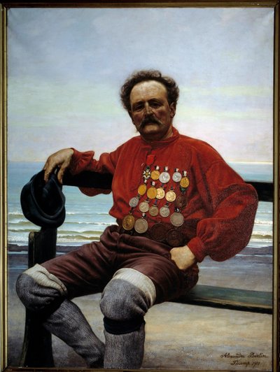Porträt des Retters Onesime Frebourg von Alexandre Bertin