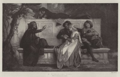 Ein florentinischer Dichter von Alexandre Cabanel