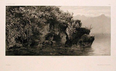 Ufer des Genfersees von Alexandre Calame