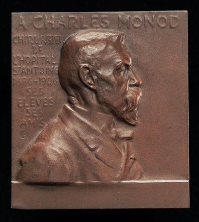 Alexandre-Charles Monod, Chirurg [Vorderseite], ca. 1906 von Alexandre Louis Marie Charpentier