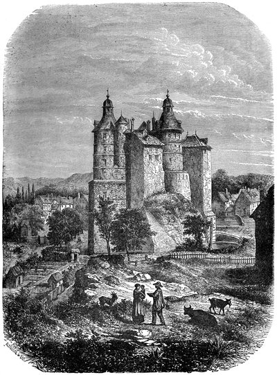 Schloss Montbéliard, Frankreich von Alexandre de Bar