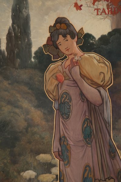 Allegorie des Herbstes von Alexandre de Riquer