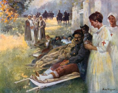 Le Premier Soin, 1914 von Alexandre de Riquer