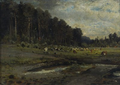 Elchinsel in Sokolniki, 1869 von Alexei Kondratyevich Savrasov