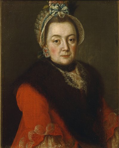 Porträt von Anna Ivanovna Kolycheva, 1768 von Alexei Petrovich Antropov