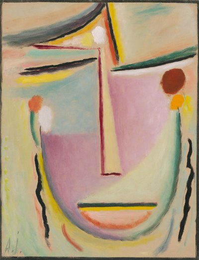 Abstrakter Kopf von Alexej von Jawlensky