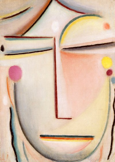 Abstrakt eines Kopfes: Morgenlicht, ca. 1920 von Alexej von Jawlensky