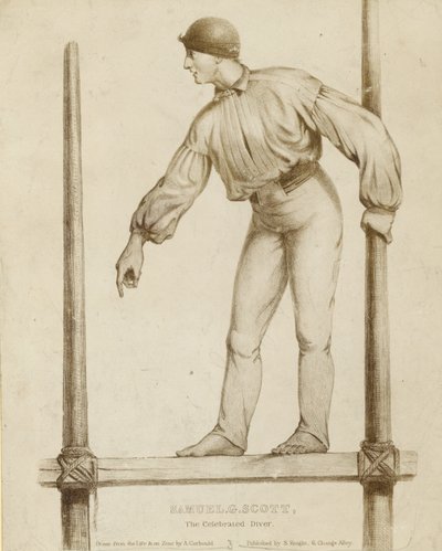 Porträt von Samuel G Scott von Alfred Chantrey Corbould