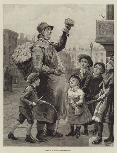 Frühlingsboten von Alfred Edward Emslie