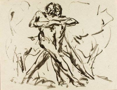 Nackte Tänzer von Alfred H. Maurer
